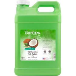 TropiClean Oatmeal & Tea Tree Medicated Itch Relief Shampoo for Pets 1ea/1 gal