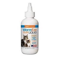 Durvet Wormeze Feline Liquid Wormer for Cats & Kittens 4oz