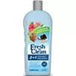PetAg Fresh 'n Clean 2-N-1 Oatmeal Conditioning Dog Shampoo, Tropical Fresh Scent 18 oz