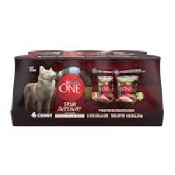 Purina ONE SmartBlend True Instinct Tender Cuts In Gravy with Real Turkey,Chicken, Duck and Venison