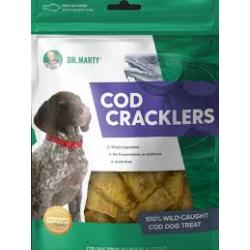 Dr. Marty Air Dried Cod Cracklers Dog Treats 4oz