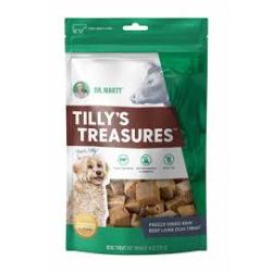 Dr. Marty Tilly's Treasures Beef Liver Dog Treat Freeze Dried  4 oz