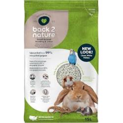 Back 2 Nature Small Animal Bedding & Litter 15L Bag