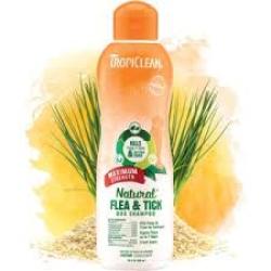 TropiClean Flea Tick Max Strength Dog Shampoo 20 oz