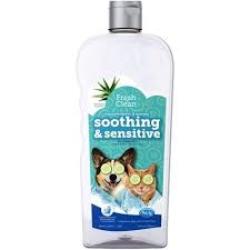 Fresh ’n Clean Soothing & Sensitive Pet Shampoo - 18 oz - Hypoallergenic
