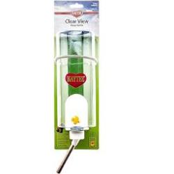 Kaytee Clear View Water Bottle for Pet Guinea Pigs, Rats and Chinchillas, 32 oz