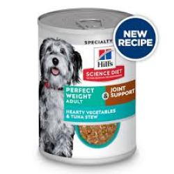 Hill's Science Diet Adult Perfect Weight & Joint Support Hearty Vegetables & Tuna Stew 12.5 oz