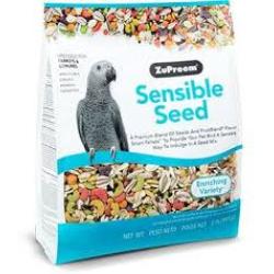 ZuPreem Sensible Seed Bird Food Parrots & Conures, 1ea/2 lb