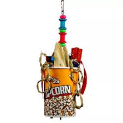 A & E Cage Happy Beaks Movie Time Bird Toy