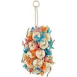 A & E Cages Happy Beaks Crunchy Grapes Medium Bird Toy 1ea