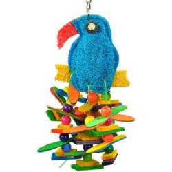 A & E Cages Happy Beaks Toucan Sam Bird Toy