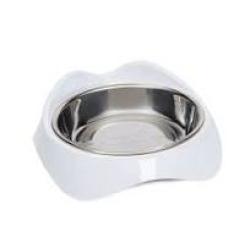 Catit PIXI Feeding Dish Stainless steel White