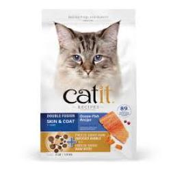 Catit Recipes Skin & Coat Dry Cat Food, Ocean Fish, 4 Pounds