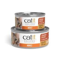 Catit Recipes Chicken EntrEe in Bone Broth for Adult Cats 5.5OZ