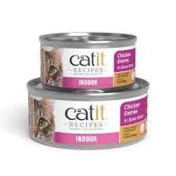 Catit Recipes INDOOR Chicken Entree in Bone Broth 3 oz