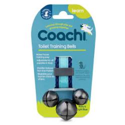 Coachi Toilet Training Bells Navy/Lt Blue