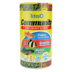 Tetra Community 3-in-1 Select-A-Food Fish Food 3.25 oz