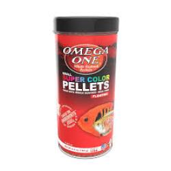 Omega One Super Color Floating Pellet Fish Food 6.5 oz