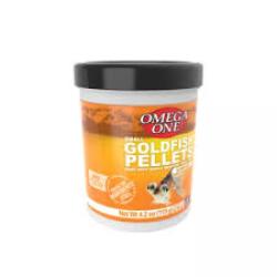 Omega One Goldfish Sinking Pellet Fish Food 4.2 oz