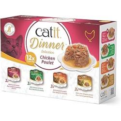 CatIt Dinner Chicken Variety Pack 12/3oz