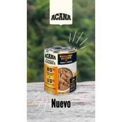 ACANA Grain-Free Premium Chunks Poultry Recipe in Bone Broth Wet Dog Food, 12.8 oz.,