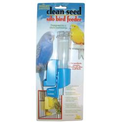 JW Pet Clean Seed Silo Bird Feeder Assorted, 1ea/SM