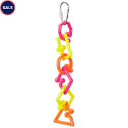 A & E Cages Happy Beaks Silly Links Bird Toy 1ea/LG