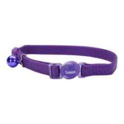 Coastal Safe Cat Fashion Adjustable Breakaway Collar - Purple 8-12