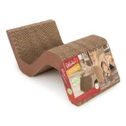 Petlinks Scratcher's Choice Curl Corrugate Cat Scratcher With Infused Catnip 1ea