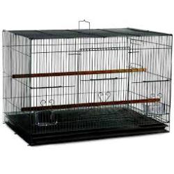 A & E Cages Flight Cage Black, 24In X 16 in