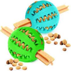 Assorted Color/Size Interactive Dog Chew Ball