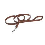 Rustic Leather Leash Chocolate