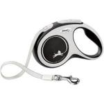 Flexi New Comfort Retractable Tape Dog Leash Grey