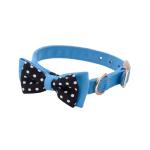 Coastal Accent Boho Blue With Polka Dot Bow