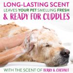 TropiClean Berry Coconut Deep Cleansing Shampoo for Pets 20 oz