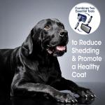 Four Paws Magic Coat Dual Sided De-shedder for Dogs