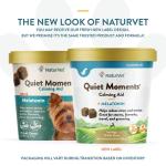 NaturVet Quiet Moments Calming Aid Plus Melatonin Soft Chew 70