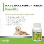 Tomlyn Loose Stool Remedy Firm Fast Tablets for Cats & Dogs 10 tb