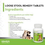 Tomlyn Loose Stool Remedy Firm Fast Tablets for Cats & Dogs 10 tb