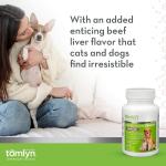 Tomlyn Loose Stool Remedy Firm Fast Tablets for Cats & Dogs 10 tb