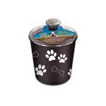 Loving Pets Treat Canister Black