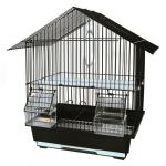 A E Cages Happy Beaks House Top Bird Cage 12 x 9 x 15.5