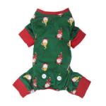Fashion Pet Holiday Gnome Green PJS