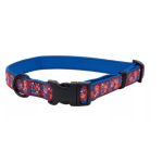 Coastal Red and Blue Paws Collar