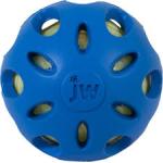 JW Pet Crackle Heads Crackle Ball Dog Toy Assorted, 1ea/SM