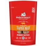 Stella & Chewy's Stella's Super Beef Dinner Patties Freeze-Dried Raw Dog Food 14 oz