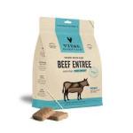 Vital Essentials Freeze-Dried Raw Beef Patties Entree Dog Food, 30-oz bag
