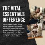 Vital Essentials Freeze-Dried Raw Beef Patties Entree Dog Food, 30-oz bag