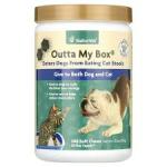 NaturVet Outta My Box Soft Chews Digestive Supplement for Cats & Dogs, 500 count