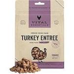 Vital Essentials Freeze Dried Raw Dog Food, Turkey Mini Nibs Entree, 14 oz